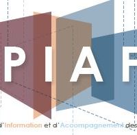 Le logo du programme PIAF (Point d'information et d'accompagnement des familles) proposé par Prison Justice 44